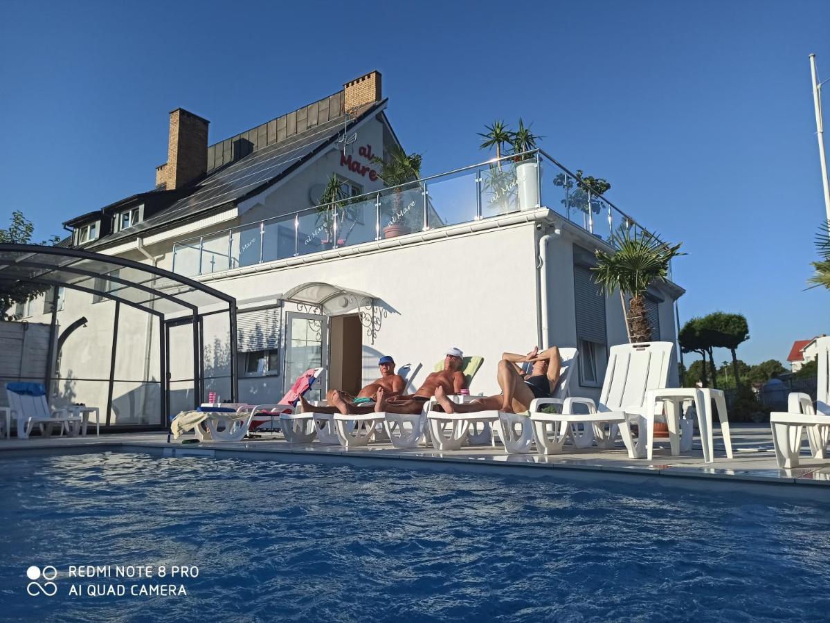 Al Mare-Villa Z Klimatyzacja Ustronie Morskie Exteriér fotografie
