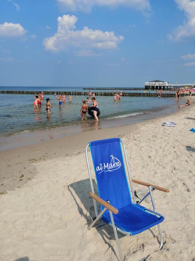 Al Mare-Villa Z Klimatyzacja Ustronie Morskie Exteriér fotografie