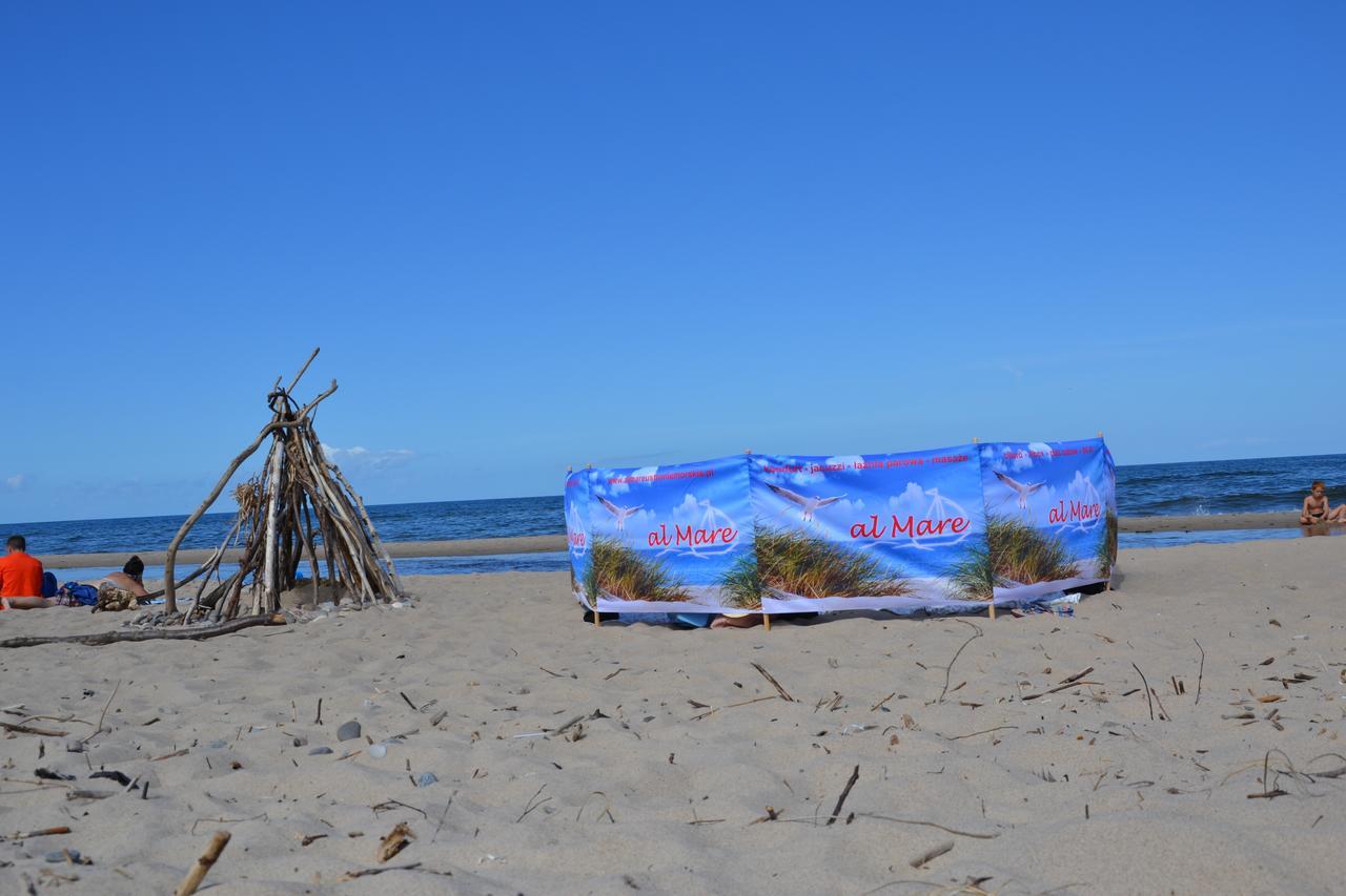 Al Mare-Villa Z Klimatyzacja Ustronie Morskie Exteriér fotografie
